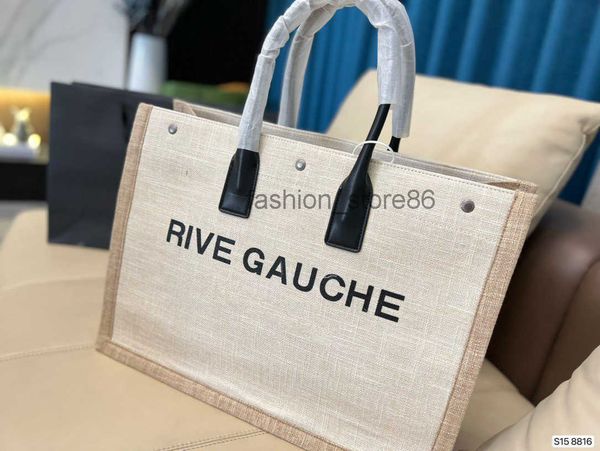 women hand bags rive gauche tote shopping bag handbag quality fashion linen large beach bags luxury designer travel crossbody 2022
women hand bags rive gauche tote shopping bag handbag quality fashion linen large beach bags luxury designer travel crossbody 2022