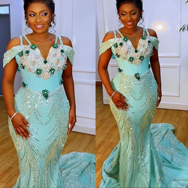 2022 arabic aso ebi mermaid luxurious prom dresses beaded lace crystals evening formal party second reception birthday engagement gowns dres, Black
2022 arabic aso ebi mermaid luxurious prom dresses beaded lace crystals evening formal party second reception birthday engagement gowns dres, Black