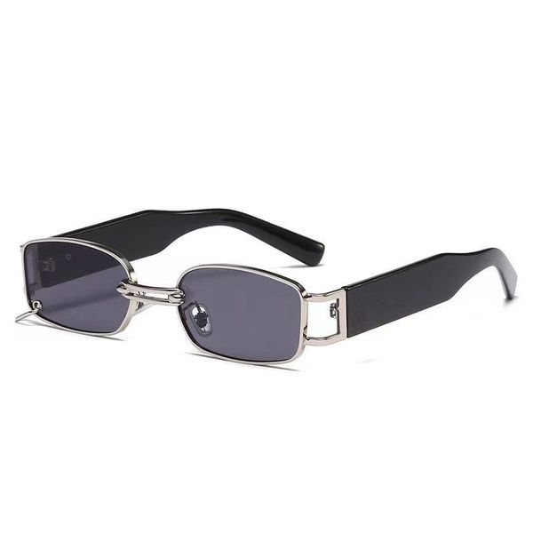 2022 sunglasses small frame metal square eyeglasses fashion trend personality men and women ring buckle avant garde travel beach leisure cas, White;black
2022 sunglasses small frame metal square eyeglasses fashion trend personality men and women ring buckle avant garde travel beach leisure cas, White;black