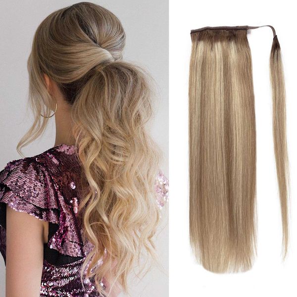 headband blonde highlight tail clip in 100 human hair wrap around hairpiece for black women 220924, Black;brown
headband blonde highlight tail clip in 100 human hair wrap around hairpiece for black women 220924, Black;brown