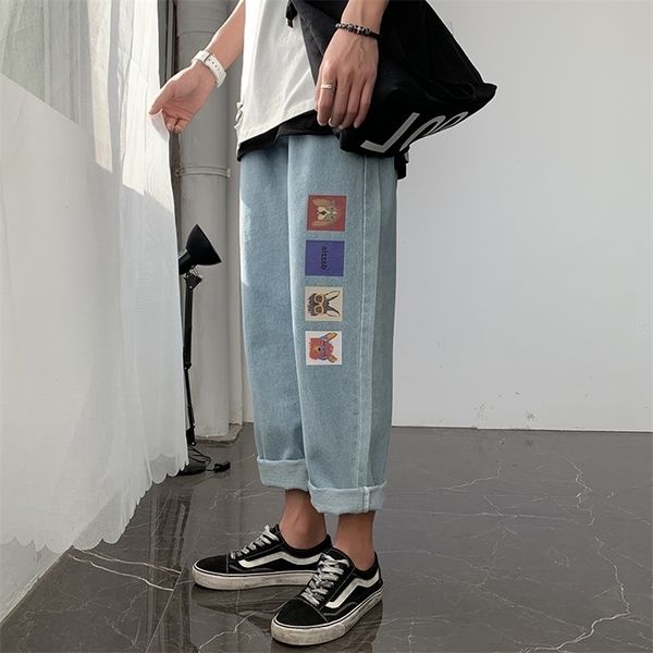 men's jeans fashion print blue pants for mens japanese harajuku streetwear teens plus size denim clothes boyfriend baggy jean trousers
men's jeans fashion print blue pants for mens japanese harajuku streetwear teens plus size denim clothes boyfriend baggy jean trousers
