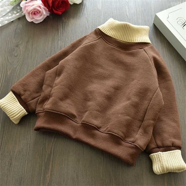 pullover kids girl pullover sweatshirt spring paneled knitted turtleneck hoodie baby padded sweater 37 years warm girls clothes 220924, Blue
pullover kids girl pullover sweatshirt spring paneled knitted turtleneck hoodie baby padded sweater 37 years warm girls clothes 220924, Blue