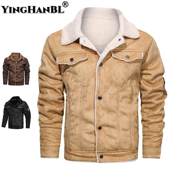 men's leather faux autumn winter lapel large coat jacket casual fashion motorcycle loose jackets outwear fleece thick windbreaker 22092, Black
men's leather faux autumn winter lapel large coat jacket casual fashion motorcycle loose jackets outwear fleece thick windbreaker 22092, Black