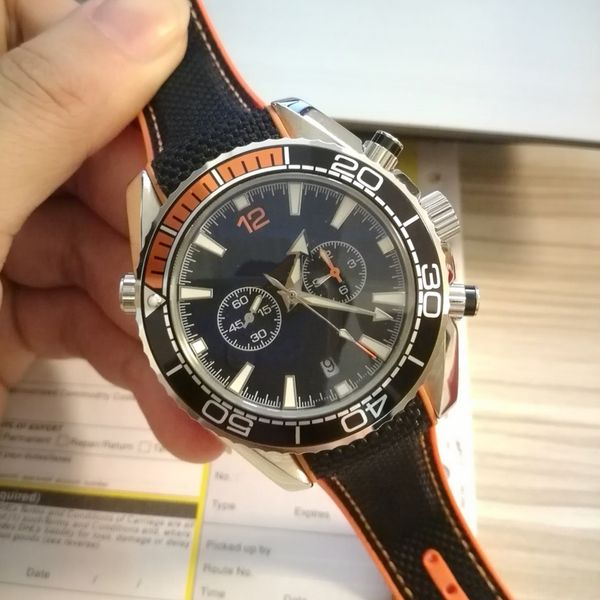 10 styles mens watch luxury watches orange 44mm automatic ocean diver 600m skyfall stainless steel back sports sea wristwatches all sub dial, Slivery;brown
10 styles mens watch luxury watches orange 44mm automatic ocean diver 600m skyfall stainless steel back sports sea wristwatches all sub dial, Slivery;brown