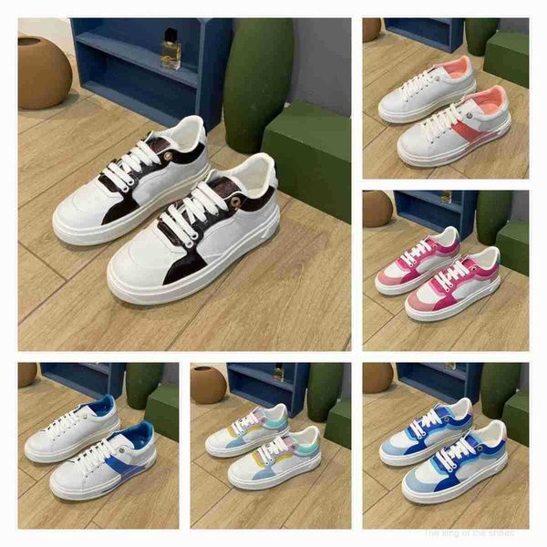 women 's casual shoes running shoe designer luxury print leather pink blue pu sole time out sneaker size 35-41
women 's casual shoes running shoe designer luxury print leather pink blue pu sole time out sneaker size 35-41