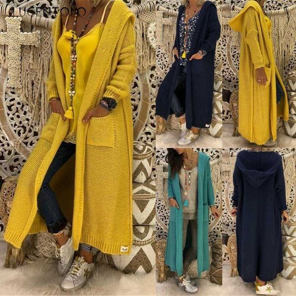 women's sweaters long sweater women knitted cardigan autumn winter solid color loose hooded pocket casual fashion sweaters lugentolo t2, White;black
women's sweaters long sweater women knitted cardigan autumn winter solid color loose hooded pocket casual fashion sweaters lugentolo t2, White;black