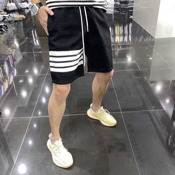 summer new fashion brand tb four-bar sports net red couple five-point pants and women's mesh shorts, Black
summer new fashion brand tb four-bar sports net red couple five-point pants and women's mesh shorts, Black