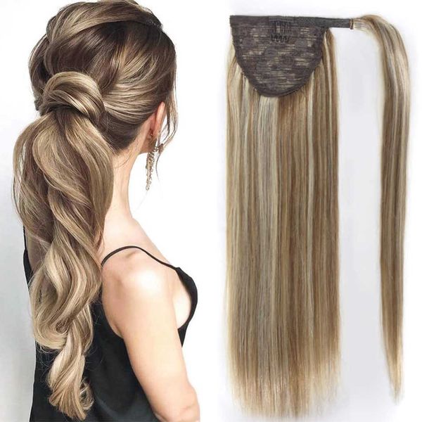 headband real beauty straight human hair magic tie tail 100 wrap around tails for black women 220924, Black;brown
headband real beauty straight human hair magic tie tail 100 wrap around tails for black women 220924, Black;brown