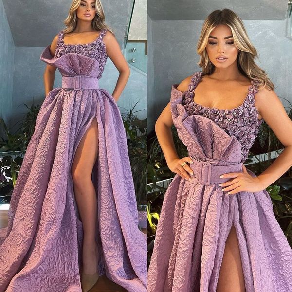 elegant a line formal prom dresses sleeveless square neck evening gown high side split custom made applique daily prom dress, Black;red
elegant a line formal prom dresses sleeveless square neck evening gown high side split custom made applique daily prom dress, Black;red