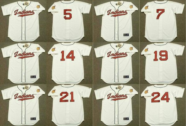 college wear cleveland 24 early wynn 14 larry doby 19 bob feller 7 al rosen 5 lou boudreau 21 bob lemon 29 satchel paige baseball jersey sti, Black
college wear cleveland 24 early wynn 14 larry doby 19 bob feller 7 al rosen 5 lou boudreau 21 bob lemon 29 satchel paige baseball jersey sti, Black