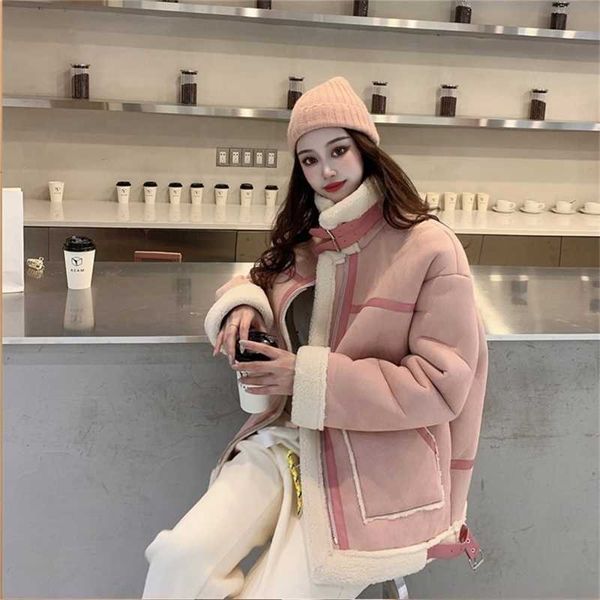 womens fur faux autumn winter stand collar loose coats female lamb outerwear ladies imitation casual jackets p34 220920, Black
womens fur faux autumn winter stand collar loose coats female lamb outerwear ladies imitation casual jackets p34 220920, Black