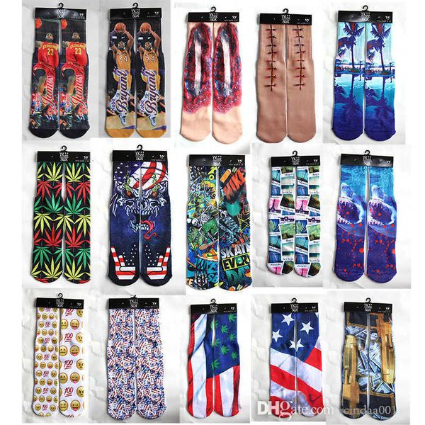3d digital printing sports socks heat transfer sublimation mens street basketball socks towel socks, Black
3d digital printing sports socks heat transfer sublimation mens street basketball socks towel socks, Black