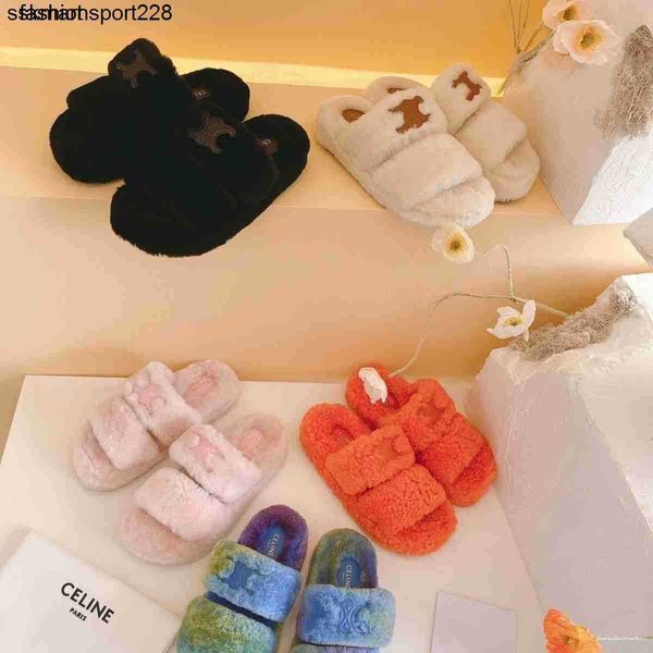 slippers designer famous brand new women slippers wool straight line with thick soles plush wool sneakers net red triumphal arch, Black
slippers designer famous brand new women slippers wool straight line with thick soles plush wool sneakers net red triumphal arch, Black