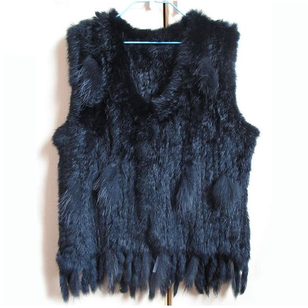 women s fur faux lady real rabbit vest knitted tassel casual waistcoat fashion knit gilet 100 natural genuine sleeveless coats 220926, Black
women s fur faux lady real rabbit vest knitted tassel casual waistcoat fashion knit gilet 100 natural genuine sleeveless coats 220926, Black