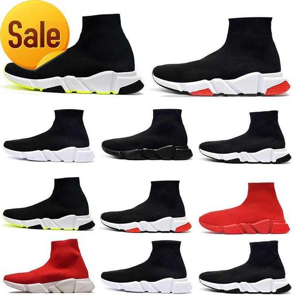 2022 casual sock shoes oversized comfort sole mens womens platform trainers hommes leather trainer black glitter knitted chaussures triple
2022 casual sock shoes oversized comfort sole mens womens platform trainers hommes leather trainer black glitter knitted chaussures triple