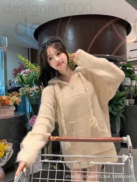 women's knits & tees designer ce family 22 early autumn new high-density knitting technology slouchy hooded sweater simple fashionable, White
women's knits & tees designer ce family 22 early autumn new high-density knitting technology slouchy hooded sweater simple fashionable, White