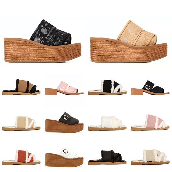 fashion straw platform slippers women designer shoes slides navy beige white black pink fur canvas rubber flat casual sandals loafers woman
fashion straw platform slippers women designer shoes slides navy beige white black pink fur canvas rubber flat casual sandals loafers woman