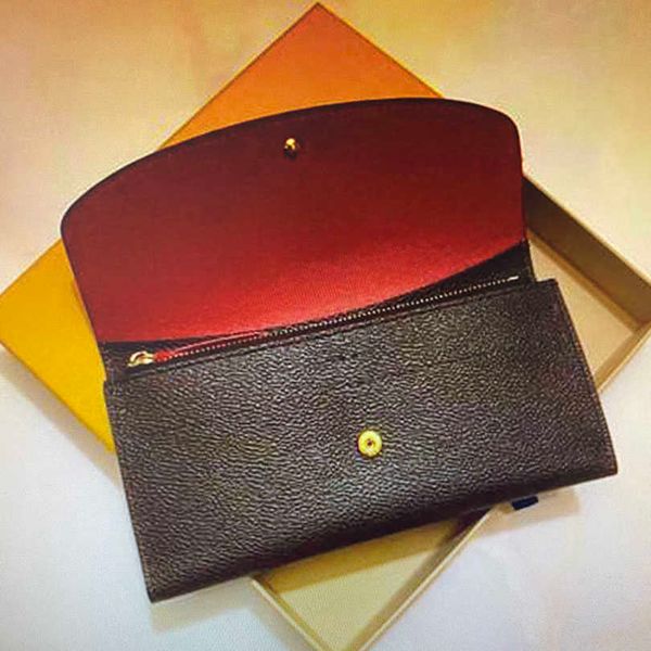 m60697 classic emilie fold wallet women long wallets fashion exotic leather zipper coin purse card holder clutch bags with box 60697, Red;black
m60697 classic emilie fold wallet women long wallets fashion exotic leather zipper coin purse card holder clutch bags with box 60697, Red;black