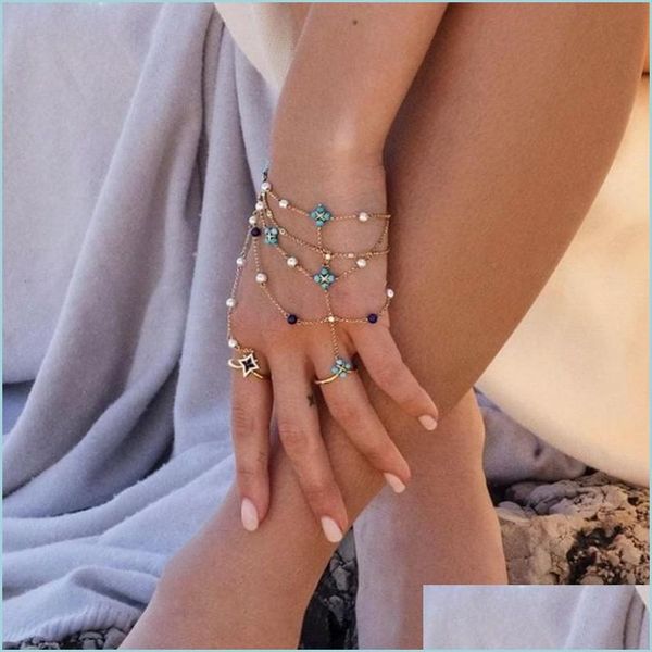 charm bracelets faashion bohemia turquoise stone bracelets round bead tassel finger bracelet for women party india jewelry dayupshop dh4nt, Golden;silver
charm bracelets faashion bohemia turquoise stone bracelets round bead tassel finger bracelet for women party india jewelry dayupshop dh4nt, Golden;silver
