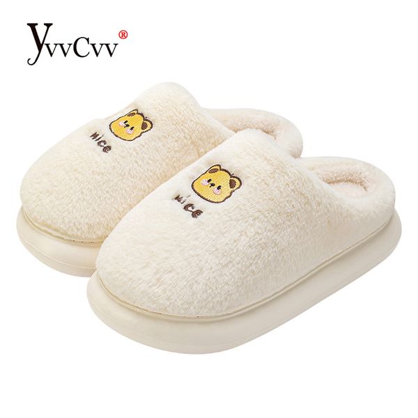 slippers yvvcvv cute fluffy furry animal slippers women winter fuzzy house slides soft memory foam slippers outdoor platform shoes 220926, Black
slippers yvvcvv cute fluffy furry animal slippers women winter fuzzy house slides soft memory foam slippers outdoor platform shoes 220926, Black
