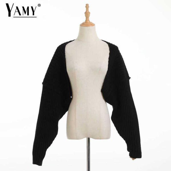 women's sweaters cropped cardigan knitted short cardigan sweaters for women fashion cute korean style long sleeve batwing sleeve t2209, White;black
women's sweaters cropped cardigan knitted short cardigan sweaters for women fashion cute korean style long sleeve batwing sleeve t2209, White;black
