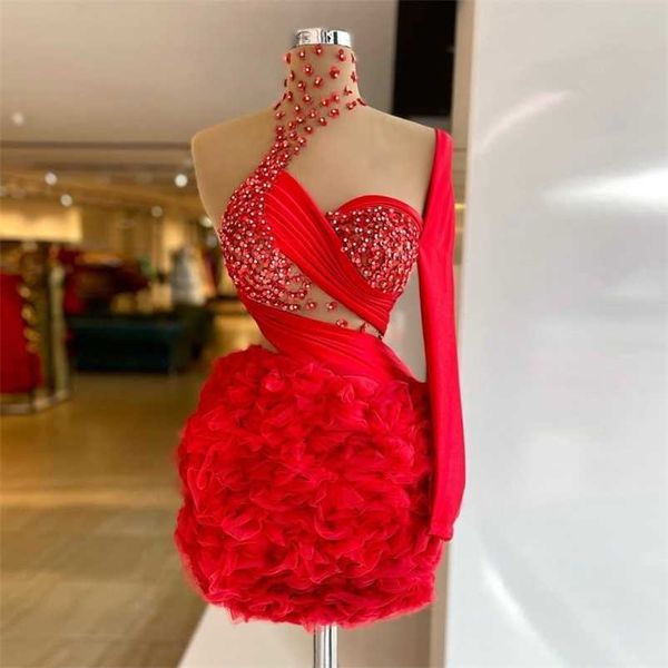 party dresses luxury short party dresses one shoulder long sleeves 3d flowers tulle ruffles women cocktail gowns plus size custom made 22092, White;black
party dresses luxury short party dresses one shoulder long sleeves 3d flowers tulle ruffles women cocktail gowns plus size custom made 22092, White;black