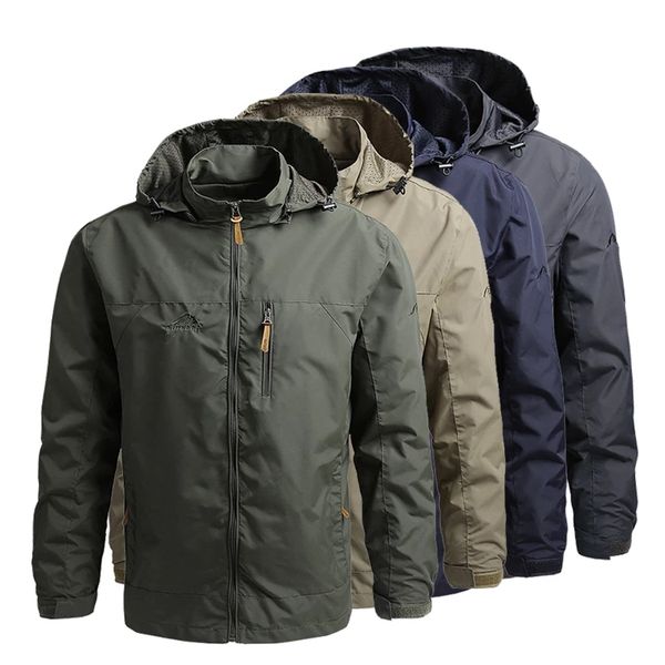 men windbreaker military field jackets outerwear mens winter autumn waterproof flight pilot coat hoodie men hunting army clothes, Black;brown
men windbreaker military field jackets outerwear mens winter autumn waterproof flight pilot coat hoodie men hunting army clothes, Black;brown