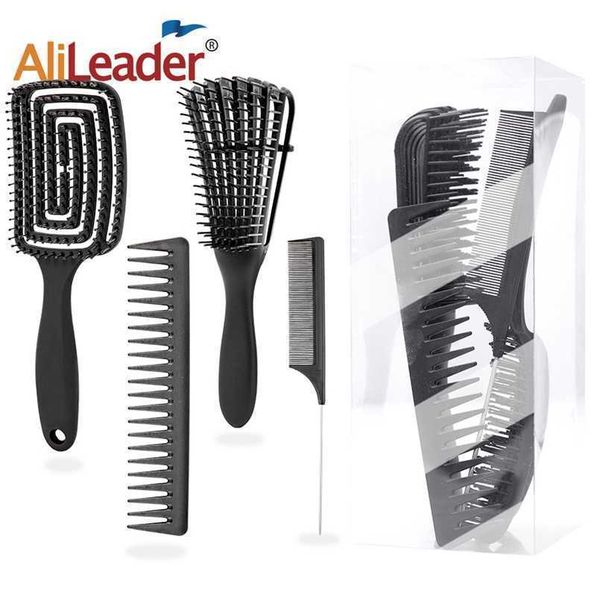 hair brushes detangling 4 pieces set for afro curly coily long knots detangler easy to clean care styling tools 220926, Silver
hair brushes detangling 4 pieces set for afro curly coily long knots detangler easy to clean care styling tools 220926, Silver