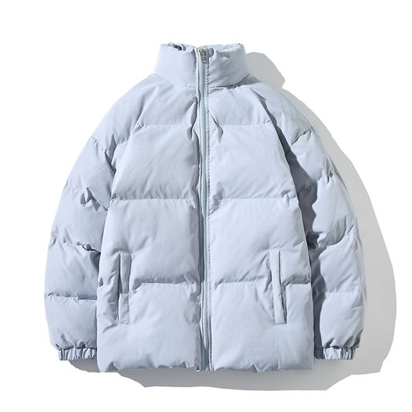 men's down parkas winter jacket men women thicken warm coat mens stand collar jackets solid color parka fashion streetwear 220924, Black
men's down parkas winter jacket men women thicken warm coat mens stand collar jackets solid color parka fashion streetwear 220924, Black