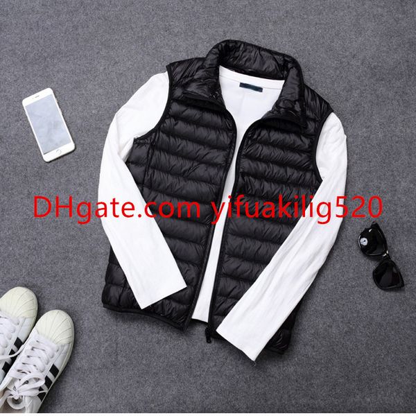 27ss men's outerwear mens jacket women down 90% white duck downs men vest casual waistcoat spring autumn light down jackets male males, Black
27ss men's outerwear mens jacket women down 90% white duck downs men vest casual waistcoat spring autumn light down jackets male males, Black
