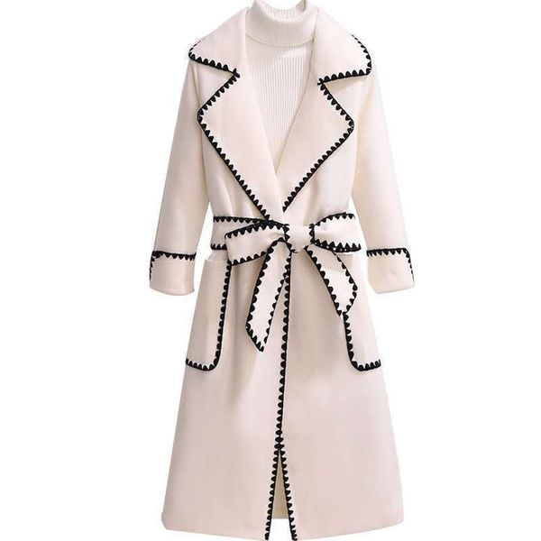 women's trench coats fashion woolen jacket women spring autumn clothing woolen coat female korean version was thin midlength woolen coa, Tan;black
women's trench coats fashion woolen jacket women spring autumn clothing woolen coat female korean version was thin midlength woolen coa, Tan;black