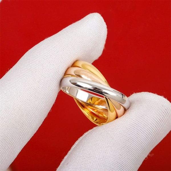 cluster rings wedding european luxury jewelry classic 925 sterling silver three color fashion brand party gifts for men and women 220922, Golden;silver
cluster rings wedding european luxury jewelry classic 925 sterling silver three color fashion brand party gifts for men and women 220922, Golden;silver