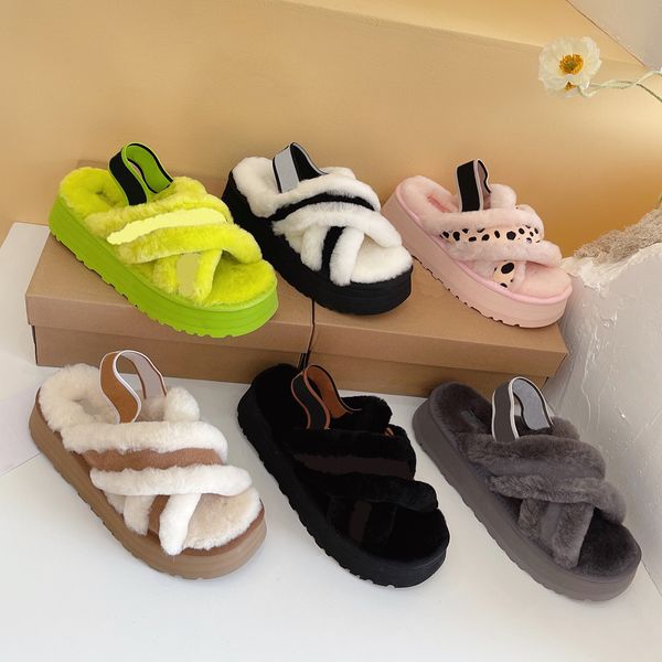 new autumn winter ladies fur sandals classic fashion simple generous everyday all match indoor and outdoor flat star the same famous designe, Black
new autumn winter ladies fur sandals classic fashion simple generous everyday all match indoor and outdoor flat star the same famous designe, Black