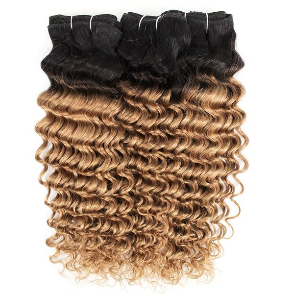 hair bulks kisshair t1b27 deep wave bundles 2 tone ombre honey blonde curly pre colored indian human 220924, Black
hair bulks kisshair t1b27 deep wave bundles 2 tone ombre honey blonde curly pre colored indian human 220924, Black