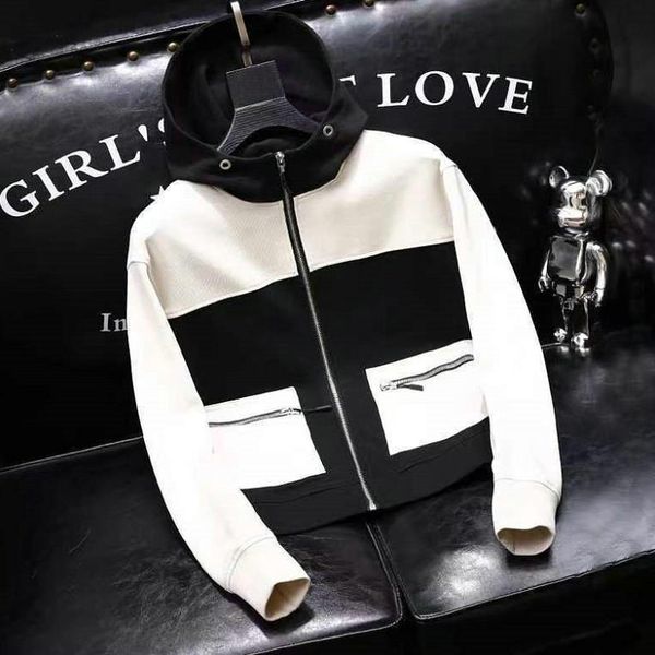 men's outerwear coats jackets men wear brand designer jackets hoodie autumn winter new hat versatile casual sweater mens plush coat a00, Black;brown
men's outerwear coats jackets men wear brand designer jackets hoodie autumn winter new hat versatile casual sweater mens plush coat a00, Black;brown