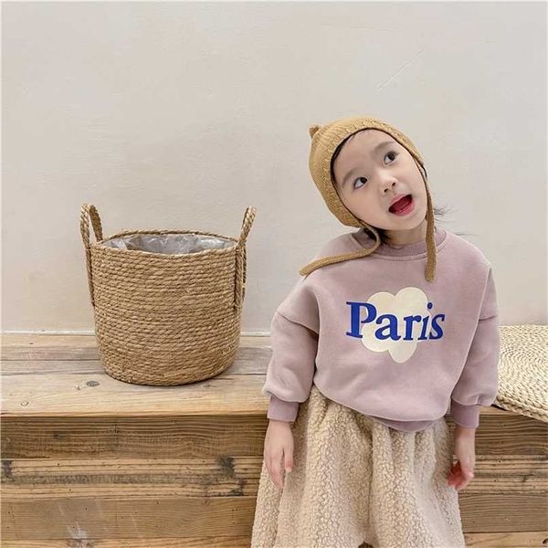 pullover winter korean style children sweatshirts letter printed thicken warm toddlers kids pullovers 220924, Blue
pullover winter korean style children sweatshirts letter printed thicken warm toddlers kids pullovers 220924, Blue