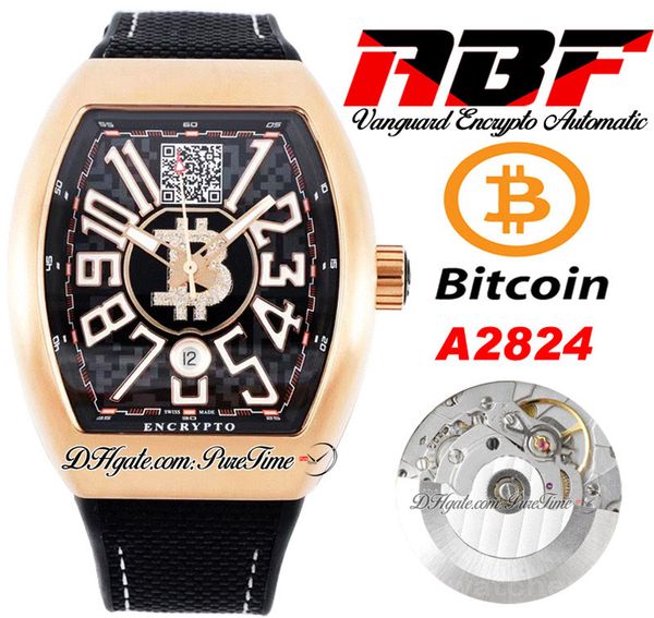 abf vanguard encrypto v45 a2824 automatic mens watch rose gold black dial with bitcoins wallet address big number nylon rubber strap super e, Slivery;brown
abf vanguard encrypto v45 a2824 automatic mens watch rose gold black dial with bitcoins wallet address big number nylon rubber strap super e, Slivery;brown