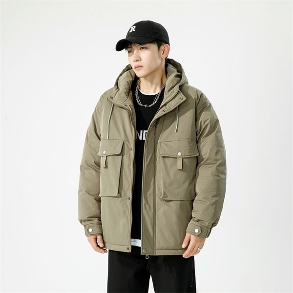 mens down parkas korean outdoor travel multipocket oversized padded cotton jacket warm puffer coat vintage safari winter men 220923, Black
mens down parkas korean outdoor travel multipocket oversized padded cotton jacket warm puffer coat vintage safari winter men 220923, Black