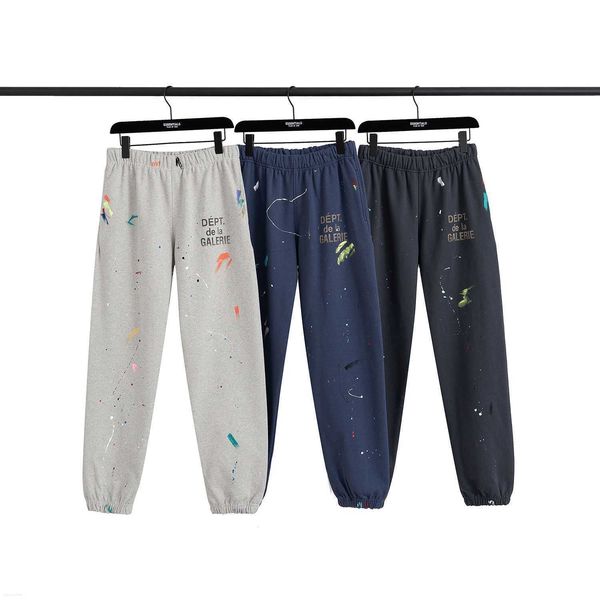 galleries dept designer sweatpants sports pants correct version hand painted splash graffiti loose high street casual leggings men's sj, Black
galleries dept designer sweatpants sports pants correct version hand painted splash graffiti loose high street casual leggings men's sj, Black