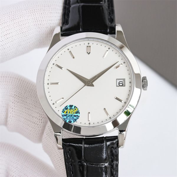 v3 5296 montre de luxe mechanical watches 40mm 324 automatic movement fine steel case italian calfskin strap mens watch wristwatches, Slivery;brown
v3 5296 montre de luxe mechanical watches 40mm 324 automatic movement fine steel case italian calfskin strap mens watch wristwatches, Slivery;brown