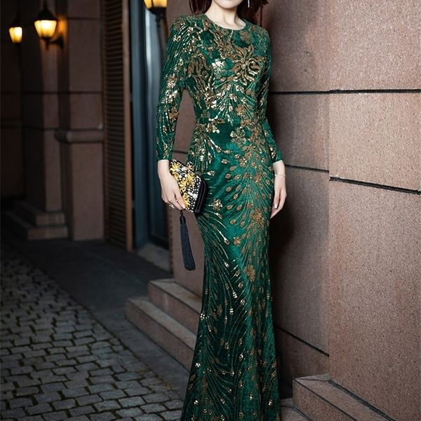 party dresses green mermaid prom dresses with long sleeves modest oneck floorlength luxury appliques sequined women evening gowns 220923, White;black
party dresses green mermaid prom dresses with long sleeves modest oneck floorlength luxury appliques sequined women evening gowns 220923, White;black