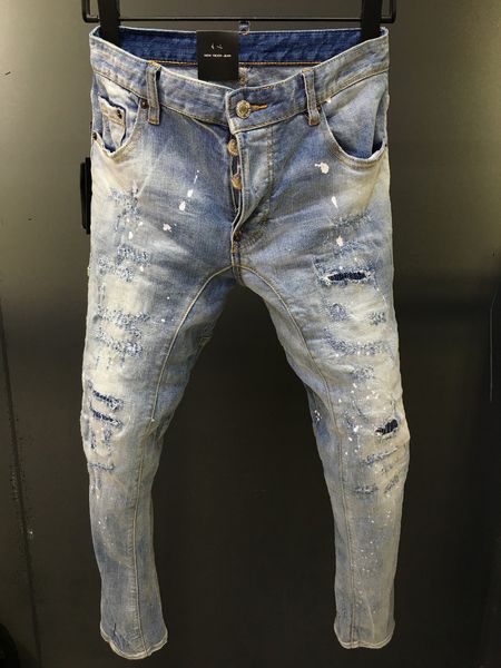 men's jeans blue washed denim /trousers/bottoms slim fit cool guy causal destroy jeans
men's jeans blue washed denim /trousers/bottoms slim fit cool guy causal destroy jeans