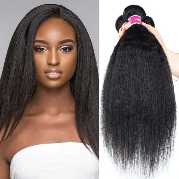 hair bulks kinky straight human bundles 8 28 inch brazilian yaki natural weave 1 3 4 for women 220924, Black
hair bulks kinky straight human bundles 8 28 inch brazilian yaki natural weave 1 3 4 for women 220924, Black
