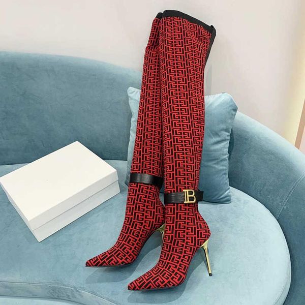 women's over knee winter fashion boots high heel ankle stretch boots short new luxury designer pointed socks, Black
women's over knee winter fashion boots high heel ankle stretch boots short new luxury designer pointed socks, Black