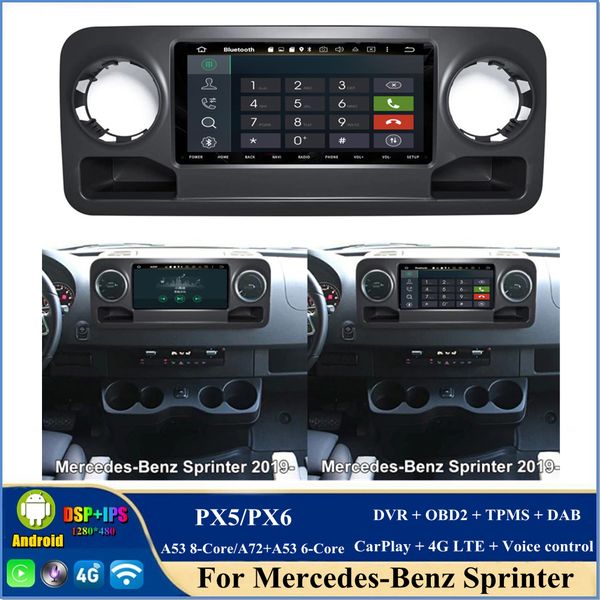 10.25" px6 android 12 car dvd player for mercedes-benz sprinter 2019-2020 dsp stereo radio gps navigation wifi bluetooth 5.0 carplay &
10.25" px6 android 12 car dvd player for mercedes-benz sprinter 2019-2020 dsp stereo radio gps navigation wifi bluetooth 5.0 carplay &