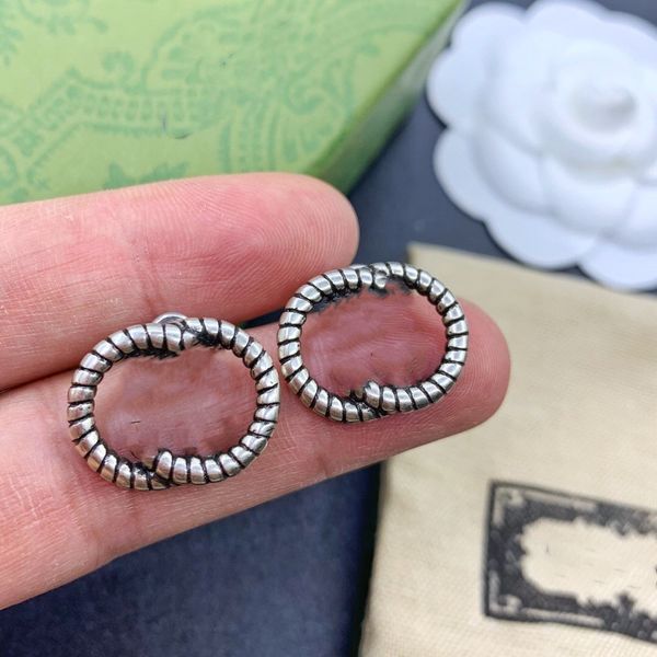 2022 european and american letters dangle & chandelier classic retro fashion earrings for women, Silver
2022 european and american letters dangle & chandelier classic retro fashion earrings for women, Silver