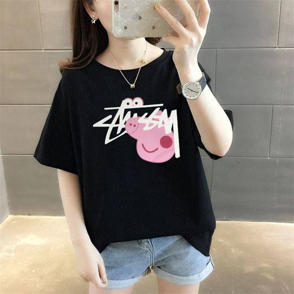 women's t-shirt letter print t shirts black fashion designer summer bear tshirt 100% cotton short sleeve tee mens clothes t-shirt for w, White
women's t-shirt letter print t shirts black fashion designer summer bear tshirt 100% cotton short sleeve tee mens clothes t-shirt for w, White