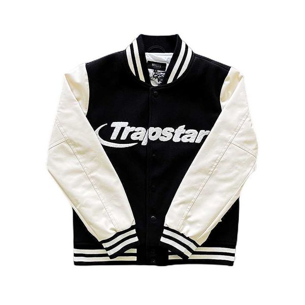 designer men baseball uniform trapstar varsity jacket faux leather 1 1 women embroidered coat london high street, Black;brown
designer men baseball uniform trapstar varsity jacket faux leather 1 1 women embroidered coat london high street, Black;brown
