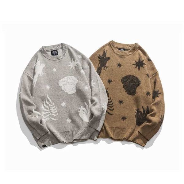 men's sweaters vb1247 fashion runway luxury european design party style clothing 220923, White;black
men's sweaters vb1247 fashion runway luxury european design party style clothing 220923, White;black
