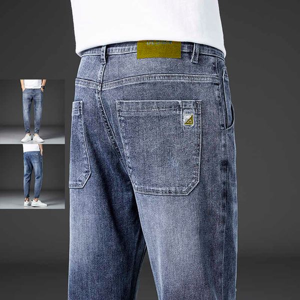men's jeans ripped fashion retro frayed holes loose casual small feet pants washed bleach male harem denim nine point pant 220923, Blue
men's jeans ripped fashion retro frayed holes loose casual small feet pants washed bleach male harem denim nine point pant 220923, Blue